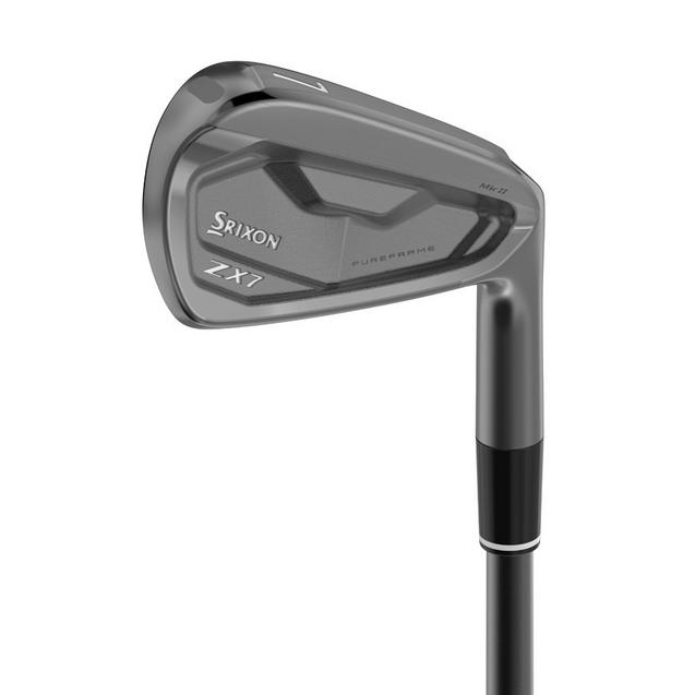 Srixon ZX7 MK II Black Chrome 4-PW Limited Edition Iron Set with Steel Shafts