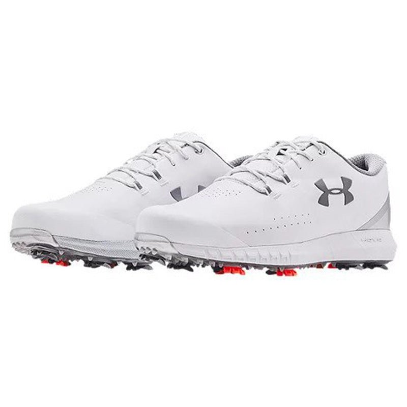 Under Armour Women's HOVR Drive Clarino Golf Shoes - White/Metallic Silver