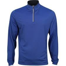 Footjoy Light Weight Striped Half Zip Pullover - Niagara Golf Warehouse FOOTJOY Men's Golf Shirt