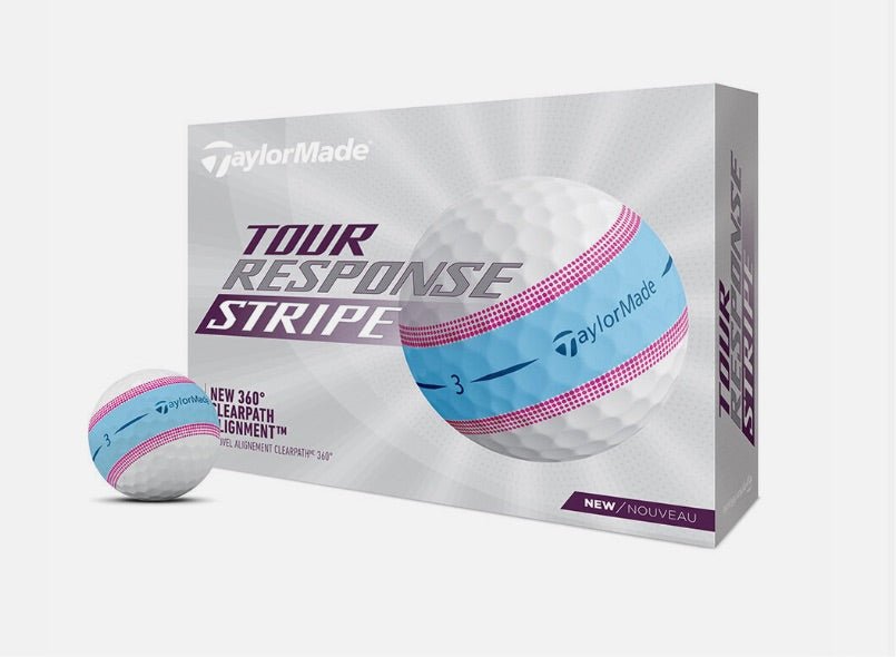 TaylorMade Tour Response Stripe Golf Ball  (TWO DOZEN FOR$89.99, Redeem at Checkout)